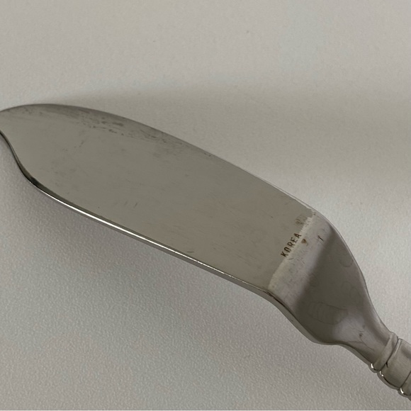 LReed & Barton Winterthur Swirl Master Butter Knife 18/8 Stainless Vintage 1998 - Picture 12 of 14